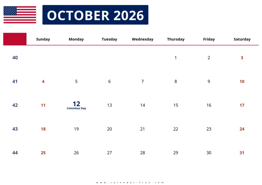october-2026-us-calendar-federal-holidays